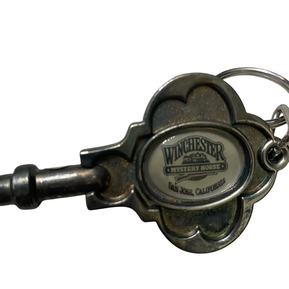Winchester Mystery House Vintage Key Keychain